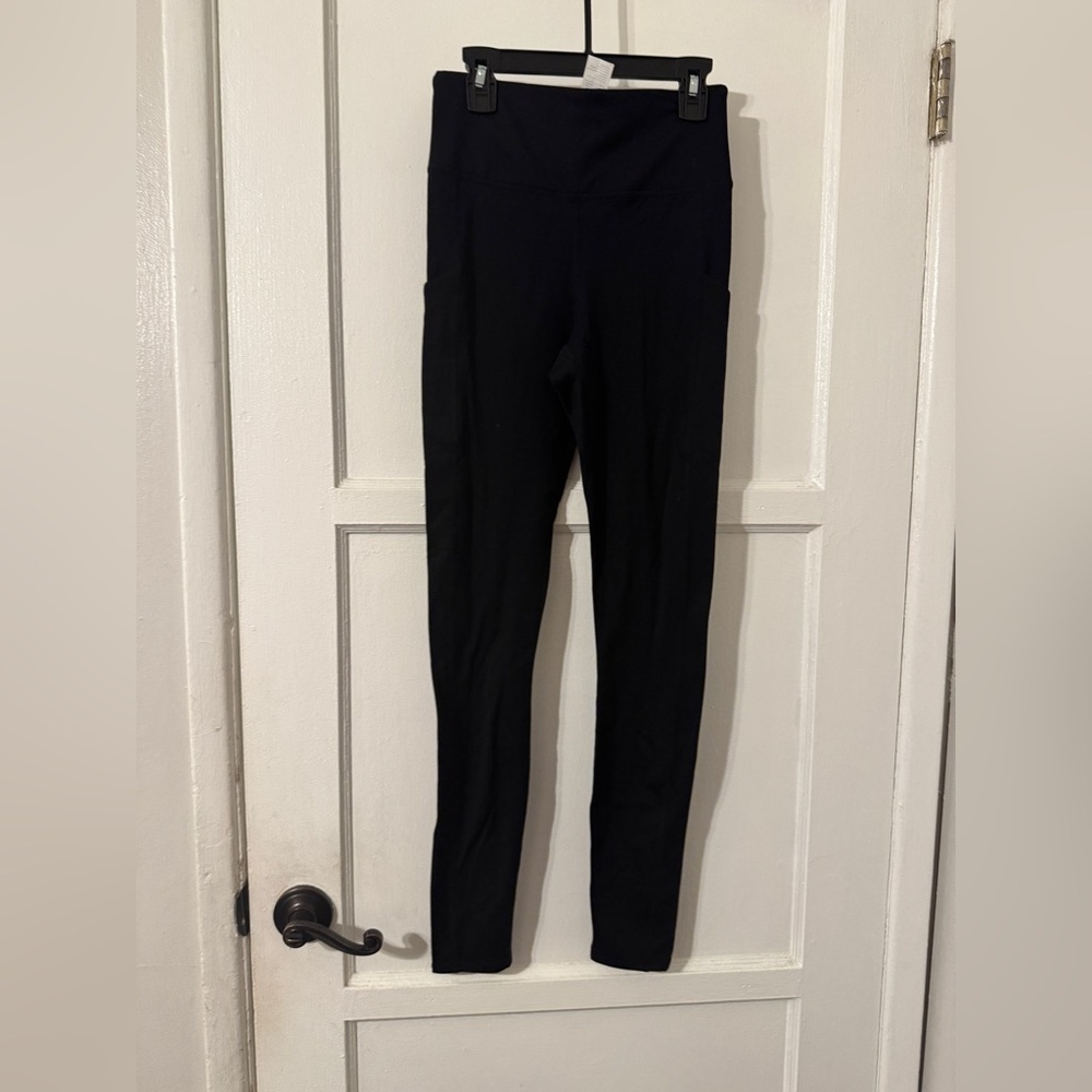 Fabletics Cold Weather High-Waisted Pocket Legging Sz Small Tall - Picture 8 of 8